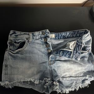 Free people Jean shorts